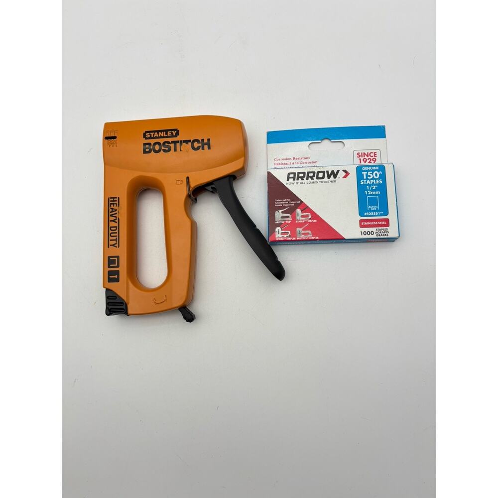 Stanley Bostitch BT160HL Heavy Duty Stapler Brad Nailer 2012 Tested. Works